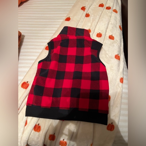 NEW W/O TAG | Carter’s Buffalo Plaid Vest - Picture 2 of 4